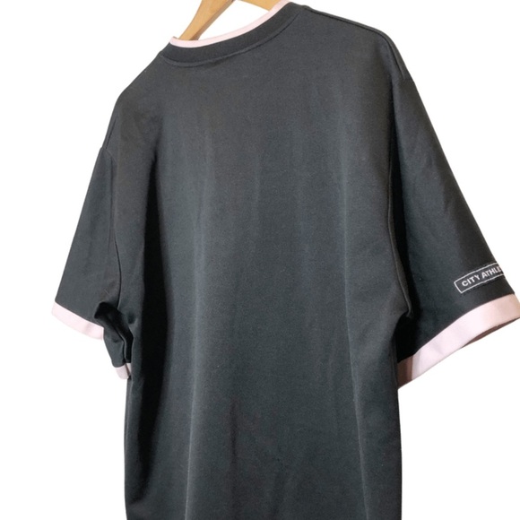 Vintage City Athletics New York Street Ball Jersey Black V-Neck Women's Large - Picture 10 of 16